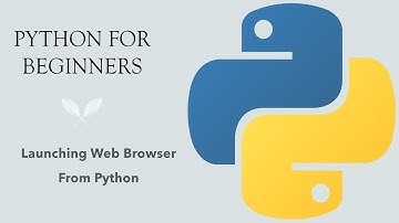#59 Python for Beginners: Launching Web Browser From Python