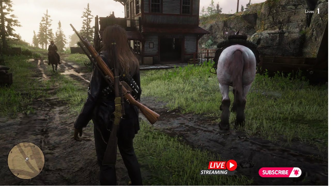 Red Dead Online Female Live Mission Let's Ride Frontier Adventure