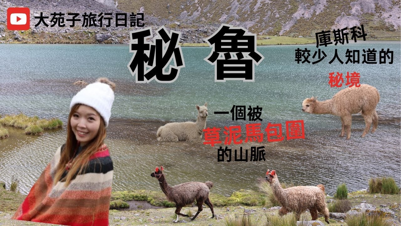 【獨遊南美】 秘魯七湖健行✈ 被野生草泥馬包圍的感覺很棒啊!!!