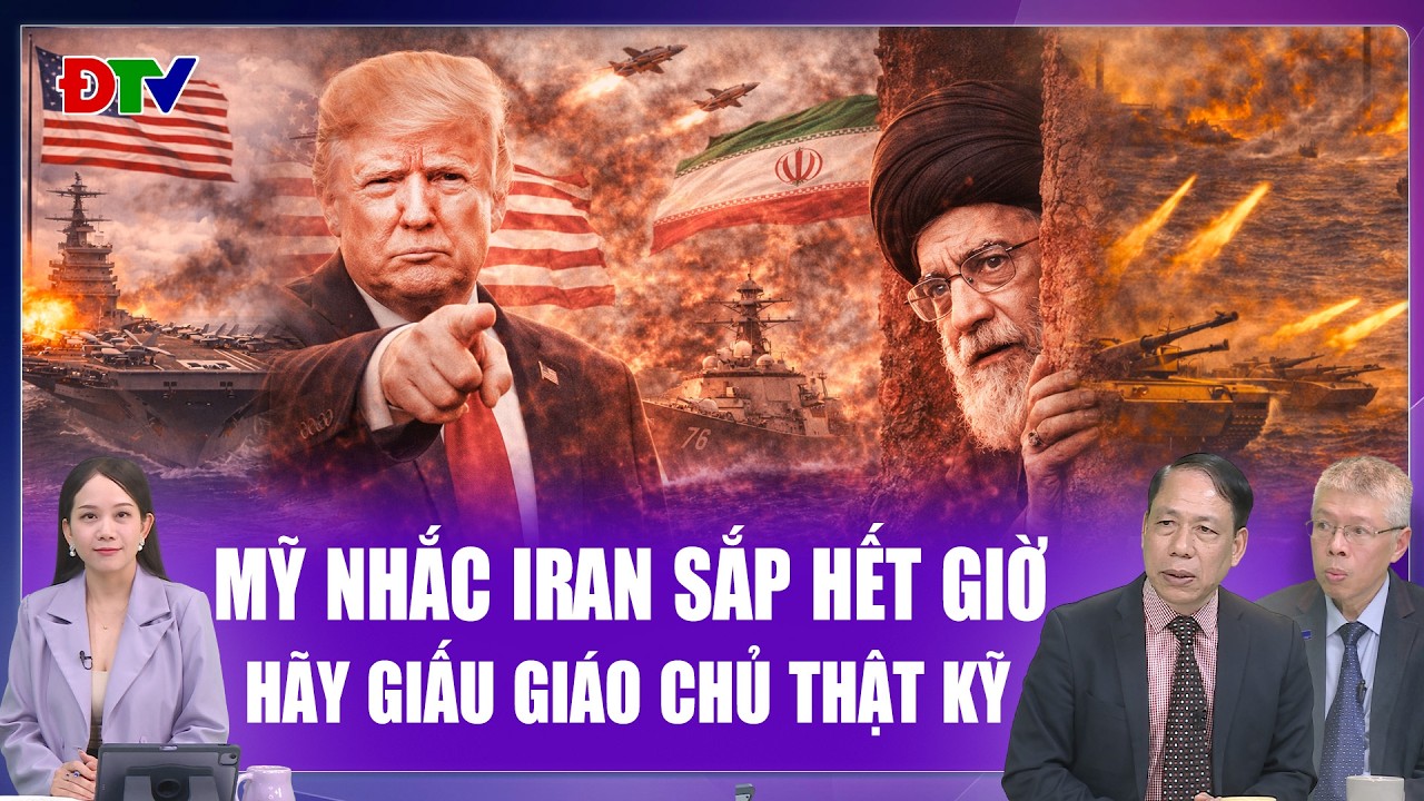 Chuyên gia: Ông Trump không còn dọa suông, Đại Giáo chủ Khamenei hãy “trốn” thật kĩ | BLQT
