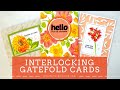 Interlocking Gatefold Cards