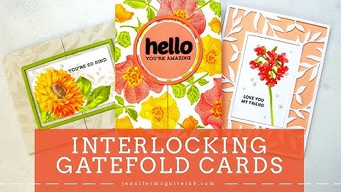 Interlocking Gatefold Cards