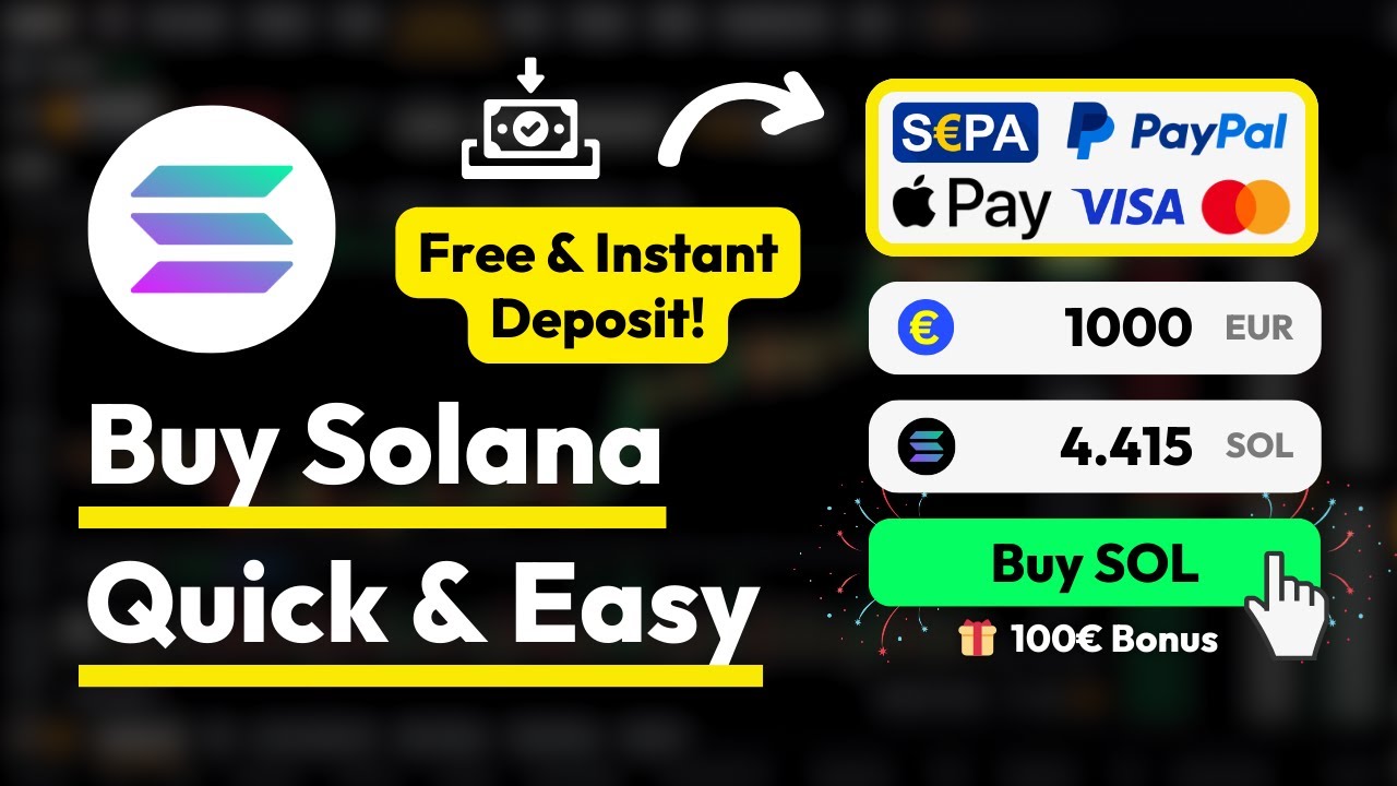 How to buy Solana in 3 Minutes ✅ Step by Step Tutorial 2025