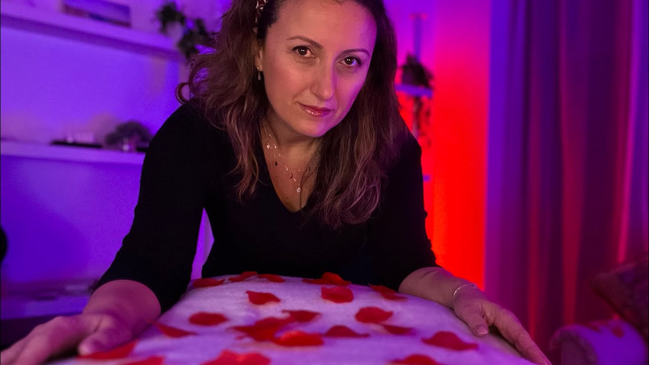 Per ANIME sole ❤️ ASMR massaggio rilassante+ idromassaggio 🫧 San Valentino edition