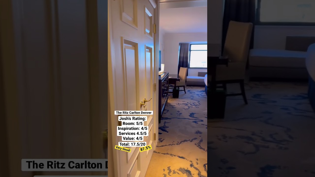 The Ritz Carlton Denver! 