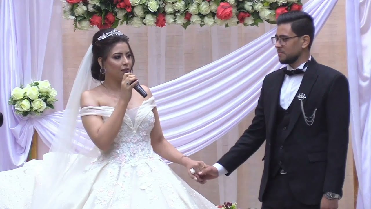 اخيرا اتلاقينا - العروسه كرستين موسي