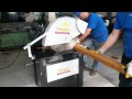 10 HP BIÇAK MUHAFAZALI PROFİL DEMİR KESME HİZARI TESTERELİ/TAŞLI