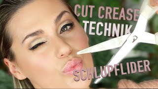 Cut Crease Schlupflider schminken Technik | Vicky Lash