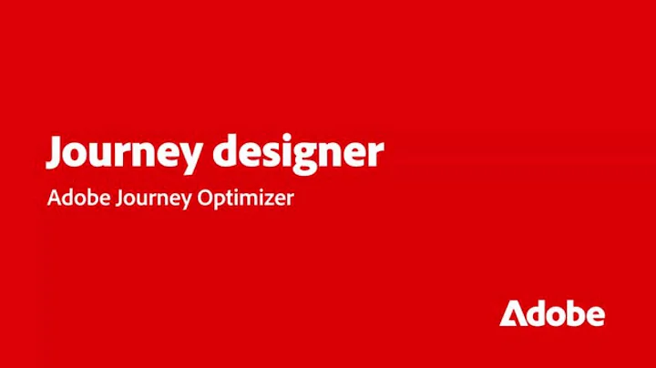 Design Customer Journeys in Journey Optimizer | Adobe for Business