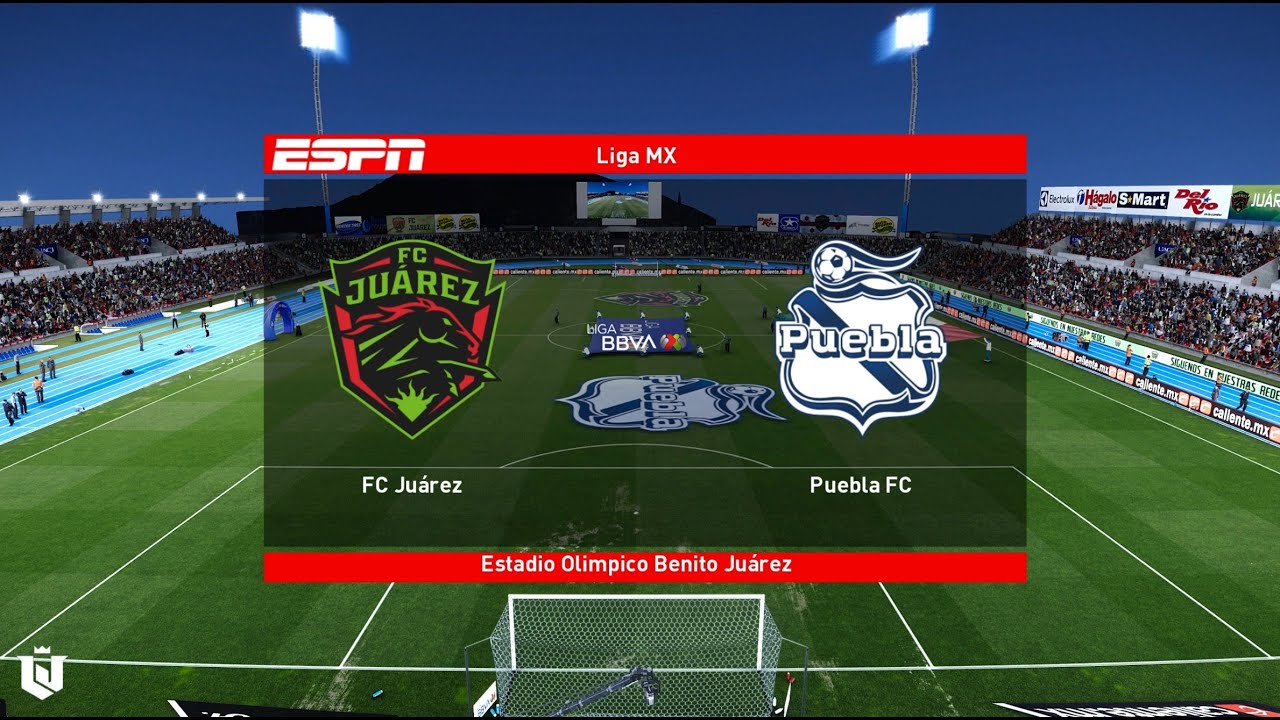 Juarez vs Puebla Apertura Liga Mx Gameplay Pes 2021 - YouTube