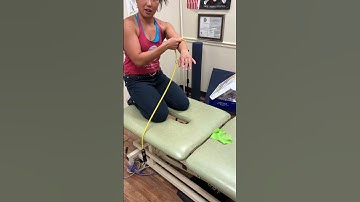 Banded thoracic spine rotation