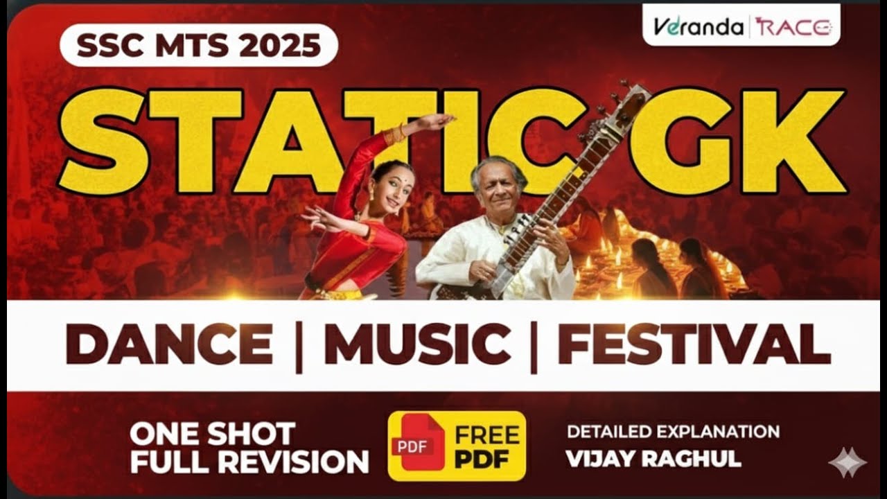 SSC MTS 2026 | STATIC GK | FULL REVISION | DETAILED EXPLANATION BY VIJAY RAGUL | 🔴|