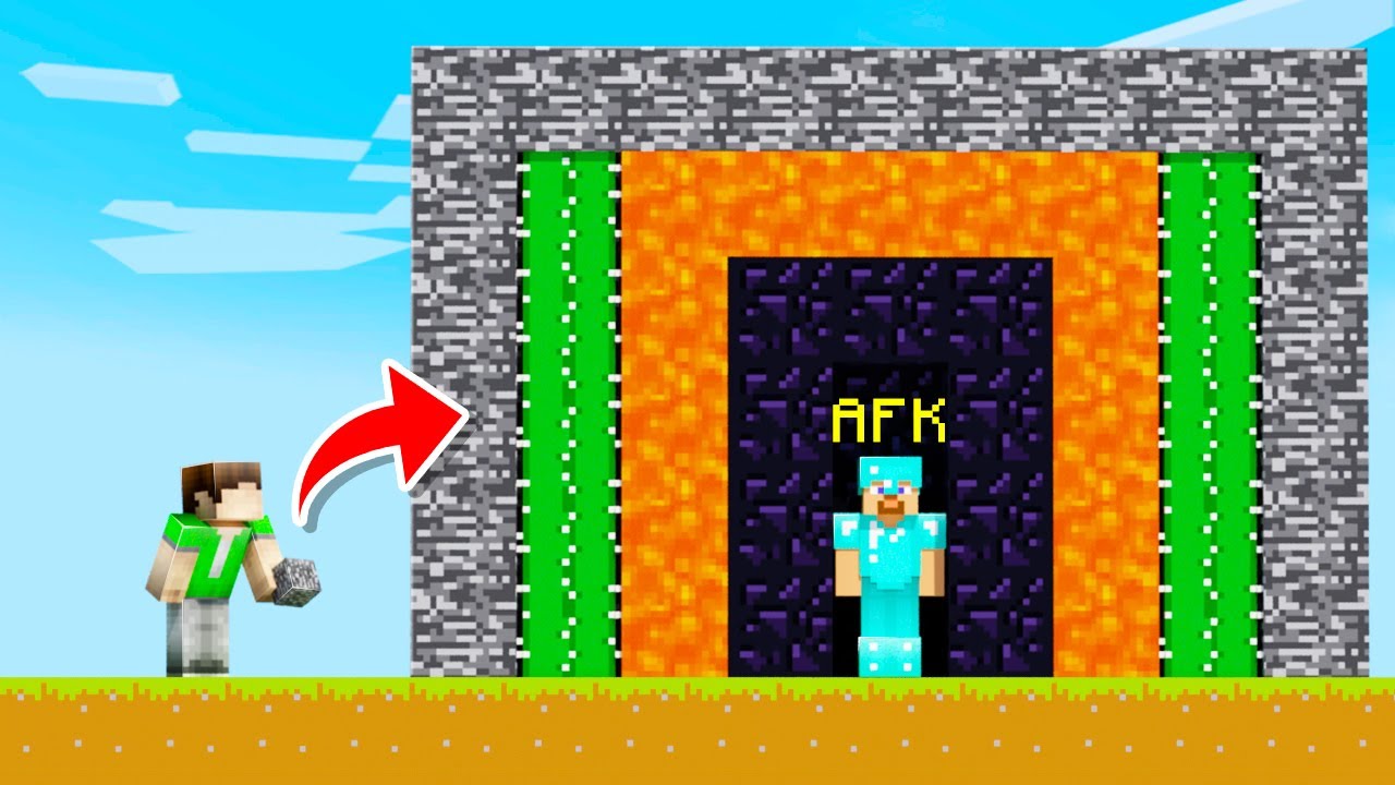 10 Ways to Prank AFK Players in Minecraft!