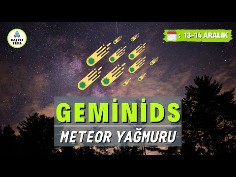 Geminid Meteor Yağmuru Ne Zaman ve Nasıl İzlenir? Geminid Meteor Shower 2021 | How to watch?