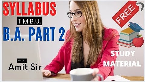 B.A. PART II #syllabus #english #honours #tmbu #ba_part_2 #complete_notes #free #hindi #explanation