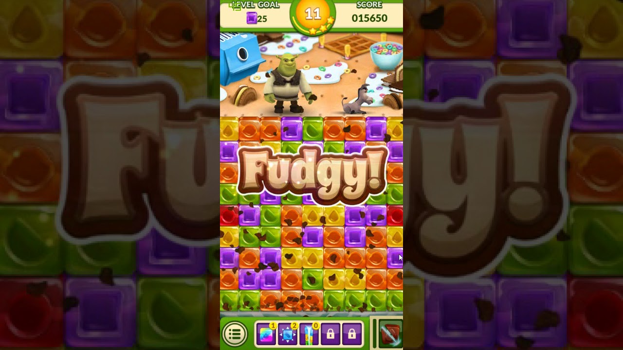 Shrek Sugar Fever level 125 no boosters 😈