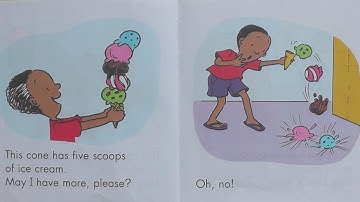 "Ice cream scoops", First Little Readers level B, read aloud