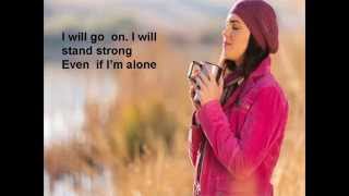 Video thumbnail of ""I WILL GO ON""