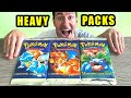 OPENING ALL HEAVY PACKS OF OLD POKEMON CARDS!