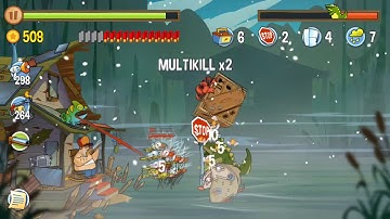 Swamp Attack Episode 6 Level 9 Spooky Swamp game play