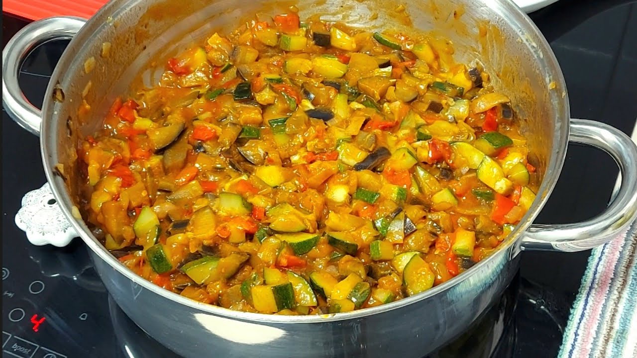 PISTO SENCILLO🥫DE CALABACÍN Y BERENJENA 🥒🍆 // BEATRIZ COCINA
