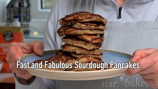 Fast and Fabulous Sourdough Pancakes…