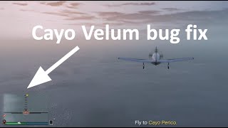 Velum bug fix - won't fly to Cayo Perico in Intel phase: GTA Online screenshot 5