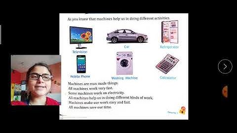 Class-1st Computer ch-1 (A  Machine) Explanation