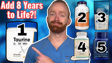 Top 5 Supplements to Add YEARS to Your Life (Lifespan Extension Supplements)