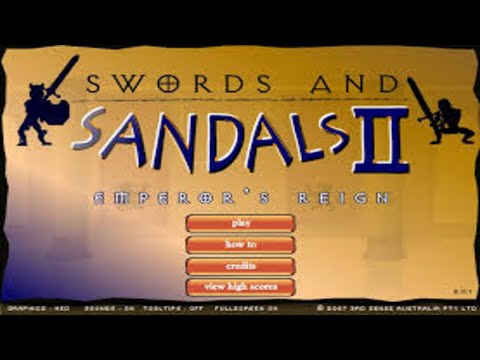 [PC] Sword And Sandals 2: Full Game Walkthrough 100% / Longplay - HD