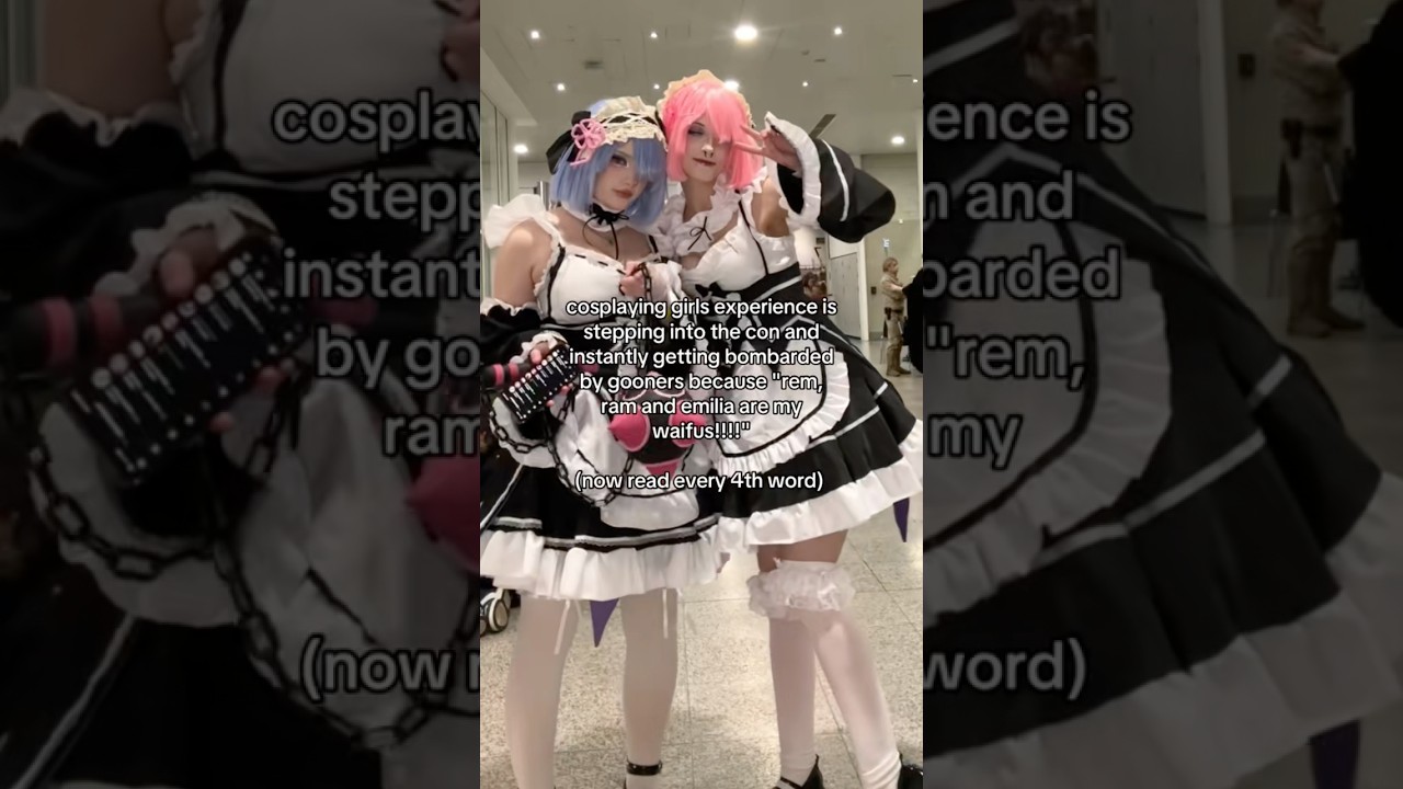 i had a FREAKY experience at con ... #cosplay #cosplayer #rezero #rezerocosplay #remcosplay