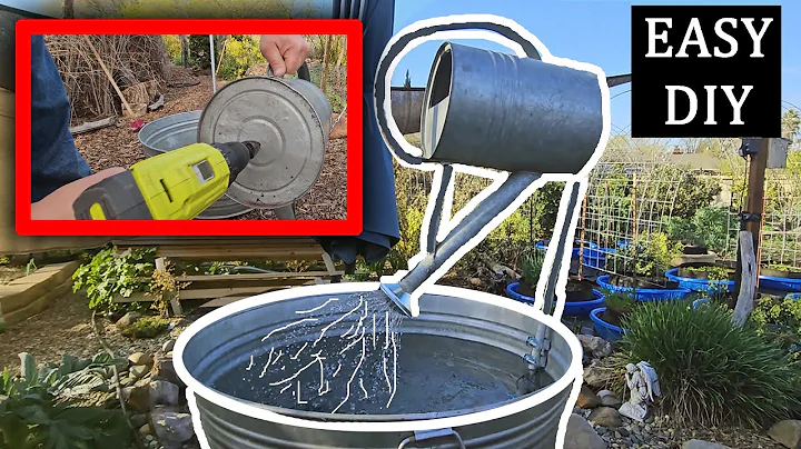 DIY Watering Can Fountain | The Perfect Water Feature For Any Garden