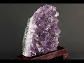 ブラジル産アメジスト (紫水晶) クラスター 380g / Amethyst Cluster