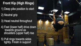 Front Kip (High Rings)