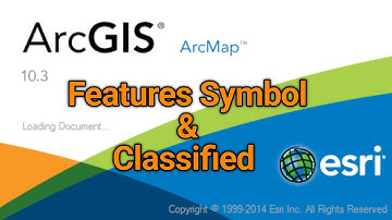 ArcGIS Series - How to Create Features Symbol and Classified