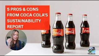 5 Pros & Cons From Coca Cola's Sustainability Report