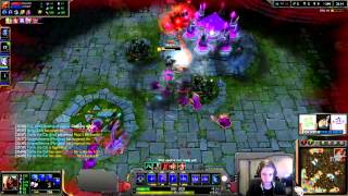 Bjergsen being Bjergsen. (Zed Mechanics)
