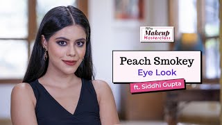 Peach Smokey Eye Look ft. Siddhi Gupta - POPxo Makeup Masterclass screenshot 4