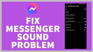 How To FIX Messenger Sound Problem? Fix Messenger Notification Sound Issues Solved |