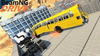 STEEL SHOCK ABSORBER TESTING | TEST CRASH EXPERIMENT | BEAMNG DRIVE screenshot 3
