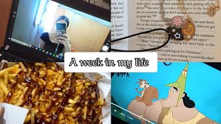 vlog | A week in my life أسبوع بحياتي | تعليم رقص، طلعة مع رفقاتي، مكتبة