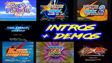 Capcom vs Series Intros 1997 - 2012