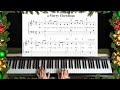 Five BEST Christmas Songs and Carols | Piano Tutorial