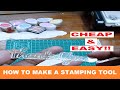 How to make a stamping tool | CHEAP and EASY!!