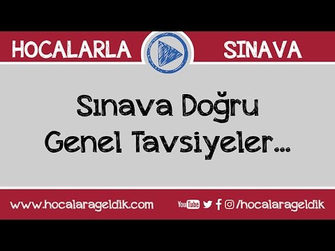 Video: Hangi Sınavlar GIA Gereklidir