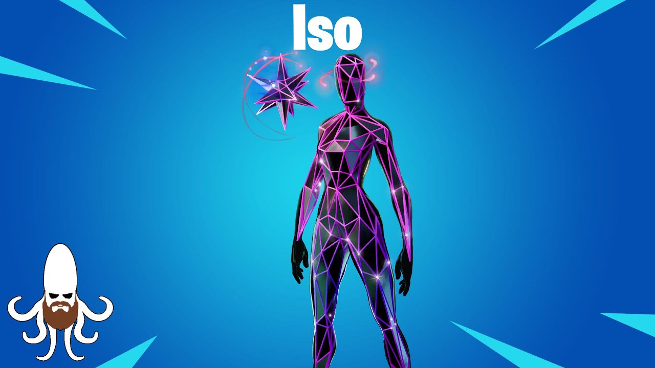 Iso Skin Review & Gameplay Fortnite YouTube
