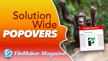 Solution Wide Popovers for FileMaker Pro