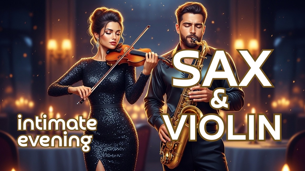 Secret Night – Sensual Violin & Sax. Love Duet/Тайная ночь — чувственный дуэт скрипки и сакса