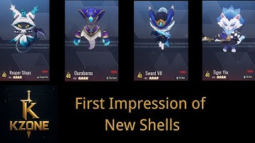 [Etheria Restart] My First Impression of New Shells!
