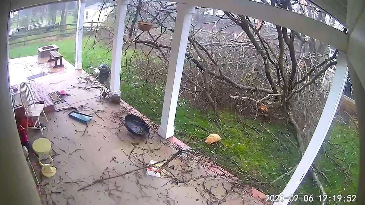 10 Weather Moments Caught On Security Camera